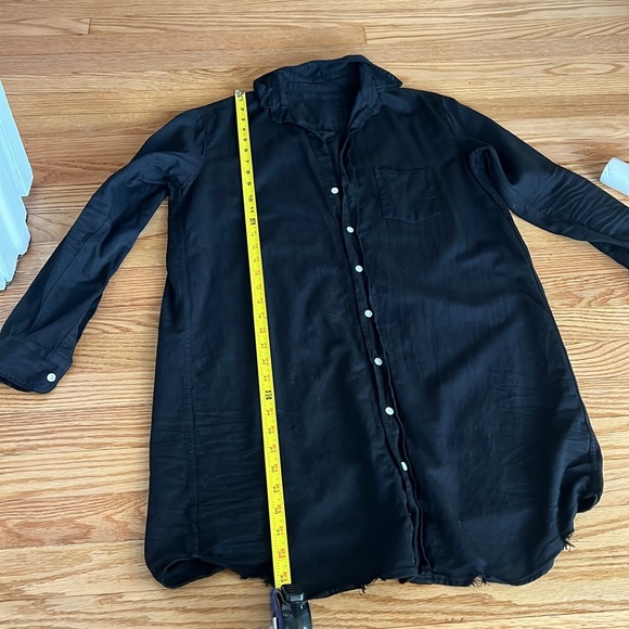 Frank & Eileen Mary Classic Shirtdress Famous Denim Black - Picture 10 of 11